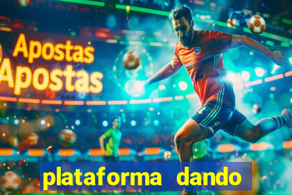 plataforma dando bonus de cadastro